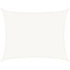 vidaXL Voile d'ombrage 160 g/m&sup2; Blanc 6x7 m PEHD