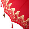 vidaXL Parasol balinais avec base Rouge 185 x 185 x 260 cm