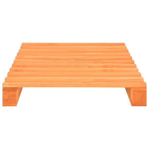 vidaXL Cadre de lit de palette sans matelas 100x200cm bois massif
