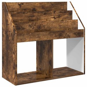 vidaXL Biblioth&egrave;que pour enfants Ch&ecirc;ne fum&eacute; 72,5 x 29,5 x 69 cm