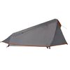 vidaXL Tente de camping tunnel 1 personne gris et orange imperméable