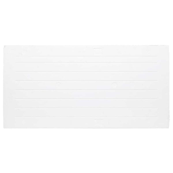 vidaXL Panneaux muraux 3D 10 pcs marron fonc&eacute; 100x50 cm EPS