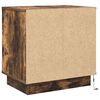 vidaXL Cabinet de chevet 2 pcs Ch&ecirc;ne fum&eacute; 50 x 34,5 x 50 cm.