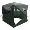 vidaXL Tente de Chasse avec toit Vert arm&eacute;e 143 x 143 x 165 cm