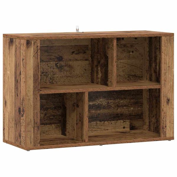 vidaXL Buffet Bois Ancien 80 x 30 x 53 cm Bois d'ing&eacute;nierie