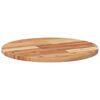 vidaXL Dessus de table rond &Oslash;50x2 cm bois massif d'acacia
