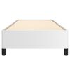 vidaXL Cadre de lit sans matelas blanc 90x190 cm similicuir