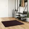 vidaXL Coureur de Tapis MARSA Anthracite 100 x 100 cm Polyester et PVC