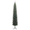 vidaXL Sapin de No&euml;l artificiel Vert 270 cm PVC et acier et plastique