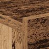 vidaXL Tables de chevet flottantes 2 pcs vieux bois bois d'ing&eacute;nierie