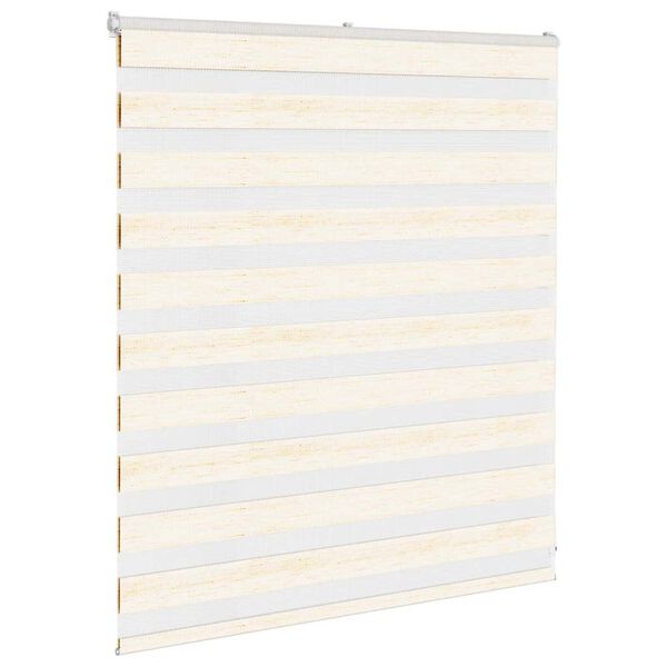 vidaXL Store z&egrave;bre beige marbr&eacute; largeur du tissu 125,9 cm polyester