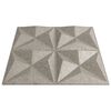 vidaXL Panneaux muraux 12 pcs béton 50x50 cm XPS 3 m² origami
