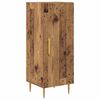 vidaXL Haut Armoire 2 pcs Bois Ancien Bois d'ing&eacute;nierie