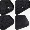 vidaXL Tapis de voiture 4 pcs Noir Compatible avec 308 SW 2021-
