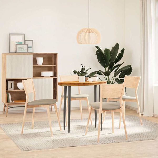 vidaXL Dessus de table 80x40x4 cm bois de ch&ecirc;ne massif ovale