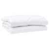 vidaXL Couettes & Duvets Blanc 200 x 220 cm Microfibre