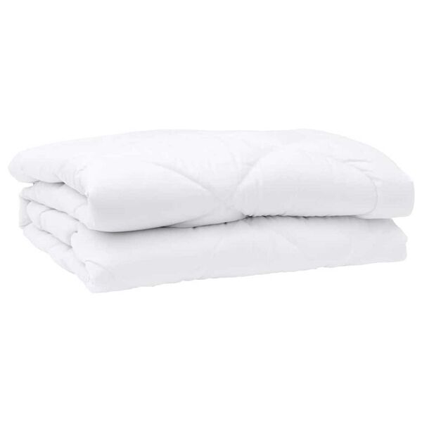 vidaXL Couettes & Duvets Blanc 200 x 220 cm Microfibre
