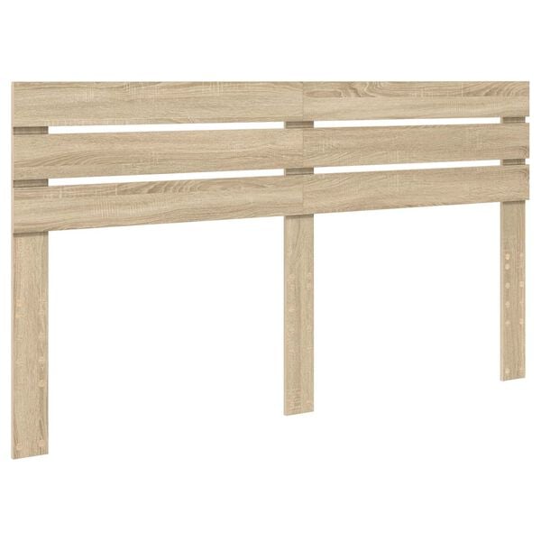 vidaXL T&ecirc;te de lit Ch&ecirc;ne Sonoma 200 cm Bois d'ing&eacute;nierie
