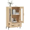 vidaXL Buffet haut ch&ecirc;ne sonoma 69,5x31x115 cm bois d'ing&eacute;nierie