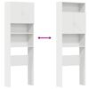 vidaXL Meuble de machine &agrave; laver blanc bois d'ing&eacute;nierie
