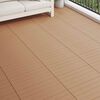 vidaXL Carreau de terrasse 6 pcs Marron 60 x 30 cm WPC
