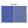 vidaXL Auvent lat&eacute;ral r&eacute;tractable de patio 200x300 cm Bleu