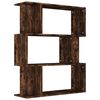 vidaXL Biblioth&egrave;que/Cloison Ch&ecirc;ne fum&eacute; 80x24x96 cm Bois d'ing&eacute;nierie
