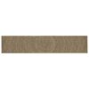 vidaXL Tapis de zone Naturel et noir 60 x 400 cm Jute
