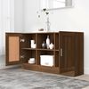 vidaXL Buffet Ch&ecirc;ne marron 120x30,5x70 cm Bois d'ing&eacute;nierie