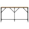 vidaXL Table console ch&ecirc;ne artisanal 140 x 23 x 75 cm