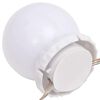 vidaXL Lampe de miroir avec 8 ampoules LED Blanc chaud et blanc froid