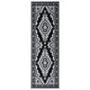 vidaXL Tapis BCF Noir 80x250 cm