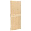 vidaXL Porte 90x210 cm Bois de pin massif