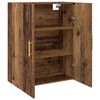 vidaXL Armoire Murale 2 pcs Bois ancien 69,5 x 34 x 90 cm