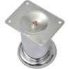 vidaXL Pieds ronds de canapé 8 pcs Chrome 60 mm