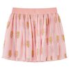 Jupe avec tulle pour enfants rose clair 104