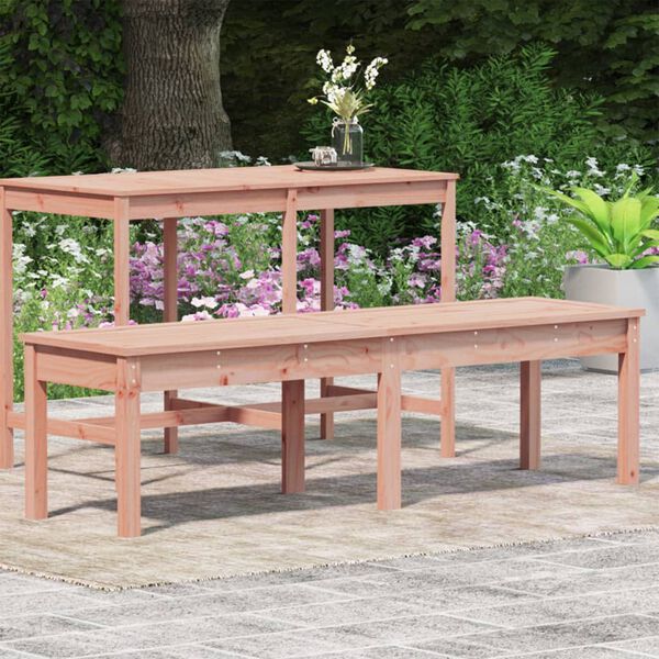 vidaXL Banc de jardin &agrave; 2 places 159,5x44x45 cm bois massif de douglas