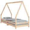 vidaXL Cadre de lit pour enfants 90x200 cm bois de pin massif
