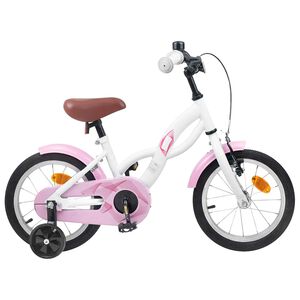 vidaXL V&eacute;lo pour Enfants 12 Pouces pour les enfants de 2 &agrave; 4 ans Blanc