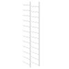vidaXL Casier &agrave; vin mural pour 36 bouteilles 2 pcs Blanc Fer