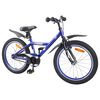 vidaXL V&eacute;lo pour Enfants 18 Pouces pour les 5-7 ans Bleu fonc&eacute;