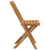 vidaXL Chaises de bistrot pliantes lot de 8 bois d'acacia solide