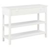 vidaXL Buffet Blanc 110x35x80 cm MDF