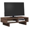 vidaXL Support de moniteur ch&ecirc;ne marron 50x27x15 cm bois d'ing&eacute;nierie