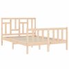vidaXL Cadre de lit sans matelas 140x200 cm bois massif de pin