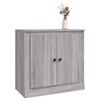 vidaXL Buffet sonoma gris 70x35,5x67,5 cm bois d'ing&eacute;nierie