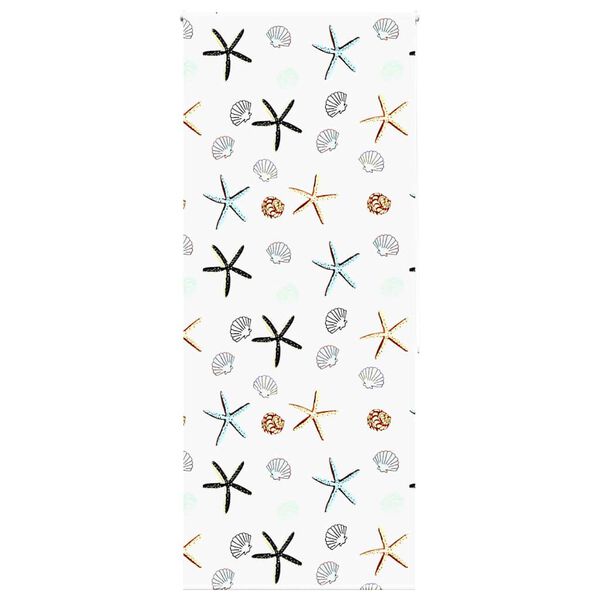 vidaXL Store enrouleur de douche 90x240 cm largeur du tissu 86 cm