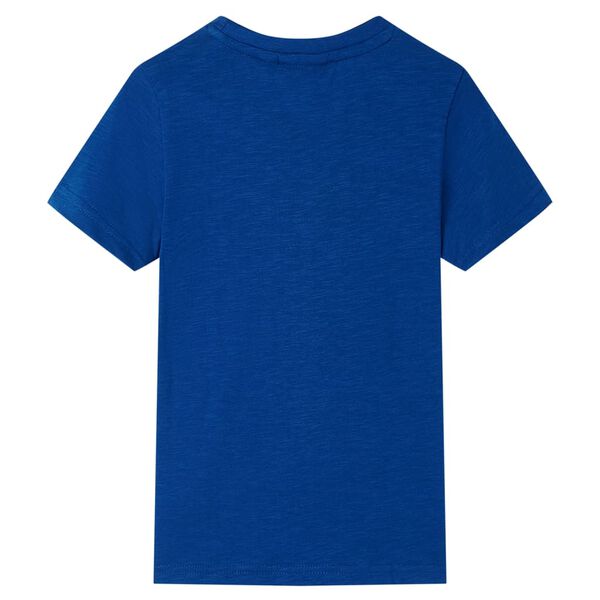 T-shirt pour enfants bleu foncé 104