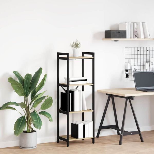 vidaXL &Eacute;tag&egrave;re Ch&ecirc;ne Sonoma 40 x 30 x 119 cm Bois d'ing&eacute;nierie