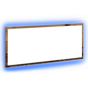 vidaXL Miroir Bois ancien 90 x 8,5 x 37 cm Bois d'ing&eacute;nierie